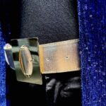 Φαρδιά Rose Gold με έντονη αγκράφα