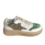 Sneakers σε army αποχρώσεις από στρας