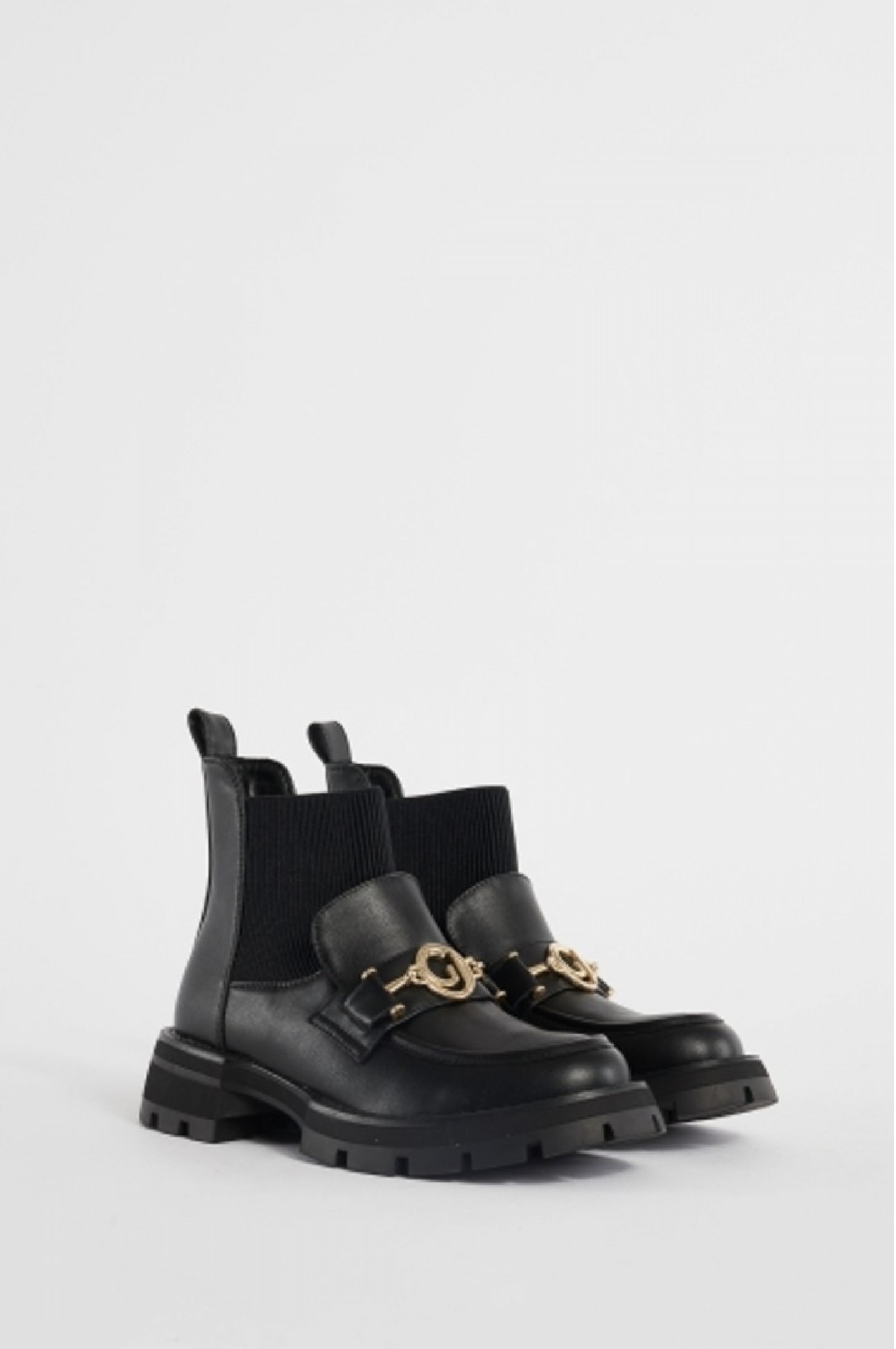 GDS63432 Loafers κάλτσα με χρυσό στοιχείο -3 Loafers κάλτσα με χρυσό στοιχείο - Image 1